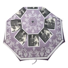 Purple Heritage Umbrella - Folding Umbrella
