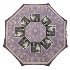 Purple Heritage Straight Umbrella