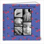 Jenaveve 1st Year photo book - 8x8 Photo Book (39 pages)