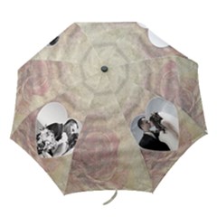 Vintage Rose Umbrella - Folding Umbrella
