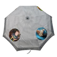 Silver Brag Umbrella - Folding Umbrella