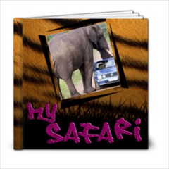 Safari 6x6 - 6x6 Photo Book (20 pages)