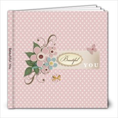 Beautiful You- 8 X 8 Template