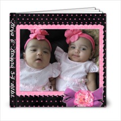 Arya Ananysa 3-4mths - 6x6 Photo Book (20 pages)