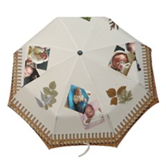 Laced Up Leaves Brag Umbrella - Folding Umbrella