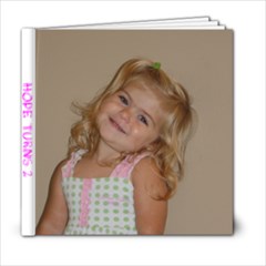 hope turns 2 - 6x6 Photo Book (20 pages)