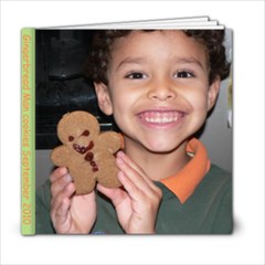 gingerbread man - 6x6 Photo Book (20 pages)