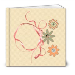 6x6 Girly Album - 6x6 Photo Book (20 pages)