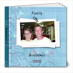 Family photo book - 8x8 Photo Book (20 pages)