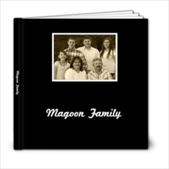 Basic Black & White Sample Album ivona - 6x6 Photo Book (20 pages)