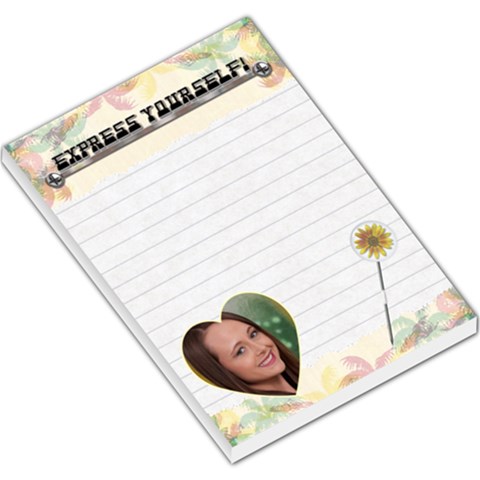 Express Yourself Large Memo Pad By Lil
