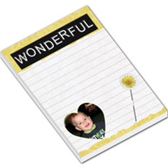 Wonderful Large Memo Pad - Large Memo Pads