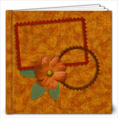 12x12 Autumn Frolic Album - 12x12 Photo Book (20 pages)