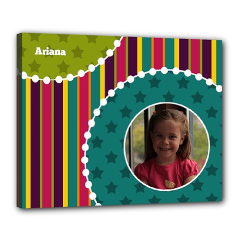 Stripes, Dots, & Stars 16x20 Stretched Canvas - Canvas 20 x 16 (Stretched) Stripes, Dots, & Stars 16x20 Stretched Canvas - Canvas 20 x 16 (Stretched)