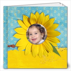 12x12 Summer/Sunflower Album - 12x12 Photo Book (20 pages)
