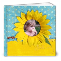 8x8 Summer/Sunflower Album - 8x8 Photo Book (20 pages)