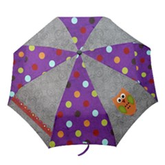 owl umbrella - Folding Umbrella