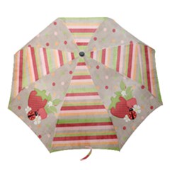 Strawberry fields umbrella - Folding Umbrella