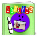Bowling adventure template book - 8x8 Photo Book (20 pages)