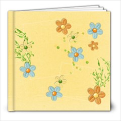 8x8 Shower/Garden/Butterfly Album - 8x8 Photo Book (20 pages)