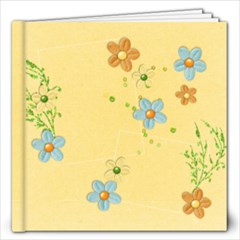 12x12 Shower/Garden/Butterfly Album - 12x12 Photo Book (20 pages)