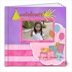 8x8 20 pages birthday girl - 8x8 Photo Book (20 pages)