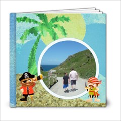 Pirate Pete 6 x 6 By the Sea Book - 6x6 Photo Book (20 pages)