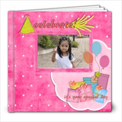 8x8 39 pages birthday girl - 8x8 Photo Book (39 pages)