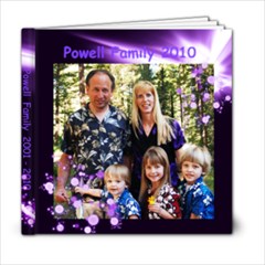 Powell Family 2010 6x6 - 6x6 Photo Book (20 pages)