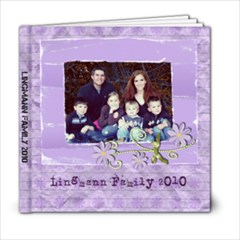 It s a Spring Thing Flower Family Photo Book  - 6x6 Photo Book (20 pages)