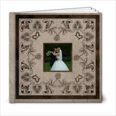 Art Nouveau Moccachino Wedding Album 6 x 6 20 page - 6x6 Photo Book (20 pages) Art Nouveau Moccachino Wedding Album 6 x 6 20 page - 6x6 Photo Book (20 pages)