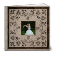 Art Nouveau Moccachino Wedding Album 6 x 6 20 page - 6x6 Photo Book (20 pages) Art Nouveau Moccachino Wedding Album 6 x 6 20 page - 6x6 Photo Book (20 pages)