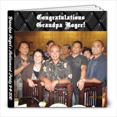 Grandpa Retirement - 8x8 Photo Book (39 pages)