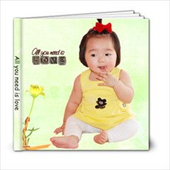 Sunny - All you need is love - 6x6 Photo Book (20 pages)