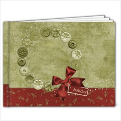 9x7 Holiday Album - 9x7 Photo Book (20 pages)