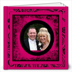 Fantasia Perfect Day Cerise Wedding Album 12 x 12 40 page - 12x12 Photo Book (40 pages)