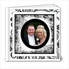 Fantasia Perfect Day Monochrome Wedding 6 x 6 20 page - 6x6 Photo Book (20 pages)