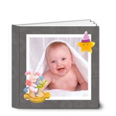 Blanky Bunny baby monochrome brag book 4 x 4 20 page - 4x4 Deluxe Photo Book (20 pages)