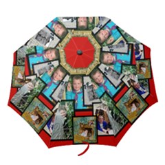 Fantasia Classic Multiframe umbrella 3 red - Folding Umbrella Fantasia Classic Multiframe umbrella 3 red - Folding Umbrella
