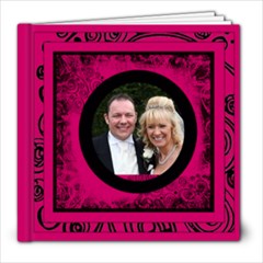 Fantasia Perfect Day Cerise Wedding Album 8 x 8 39 page - 8x8 Photo Book (39 pages)
