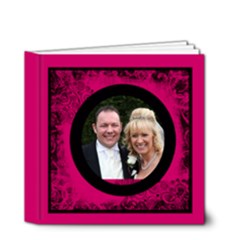 Fantasia Perfect Day Cerise Wedding Album 4 x 4 20 page - 4x4 Deluxe Photo Book (20 pages)