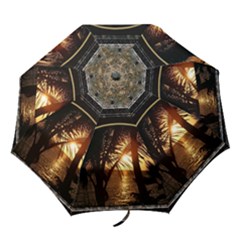 1648 w/ Border1 folding umbrella