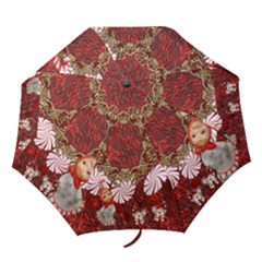 Candy Cane Christmas folding umbrella Candy Cane Christmas folding umbrella