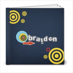  6 x 6 (20pages)- Template BRAIDEN - 6x6 Photo Book (20 pages)