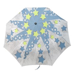 Blue- UMBRELLA - Folding Umbrella