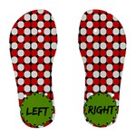 Left and right - Woman s flip flops - Women s Flip Flops