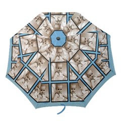 Fantasia Cobalt Blue multi frame umbrella - Folding Umbrella Fantasia Cobalt Blue multi frame umbrella - Folding Umbrella