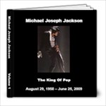 Michael Jackson 1 - 8x8 Photo Book (20 pages)