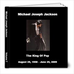 Michael Jackson 7 - 8x8 Photo Book (20 pages)