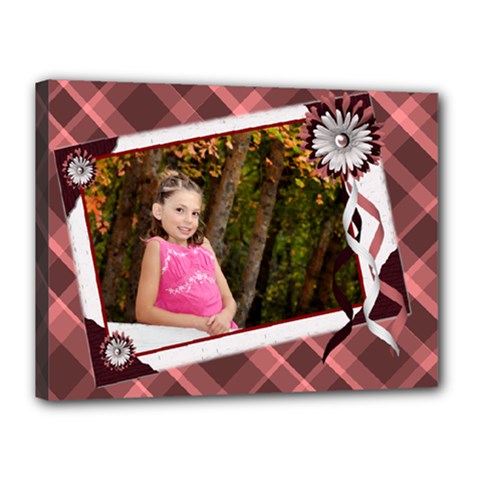 burgandy 16x12 template canvas - Canvas 16  x 12  (Stretched)